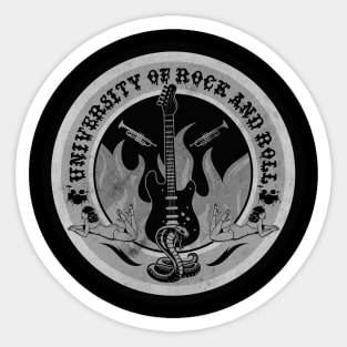 University of Rock Sticker